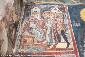 Клейма с изображением сцен мученичества святых Мавры и Тимофея