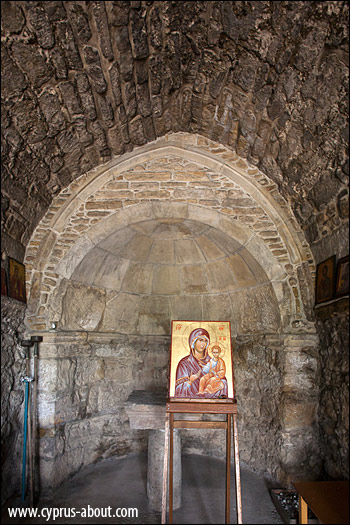 Внутри часовни св. Стефана