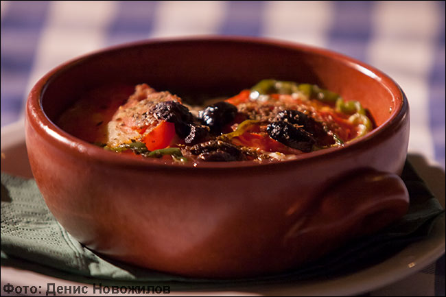 Тавас, блюда кипрской кухни