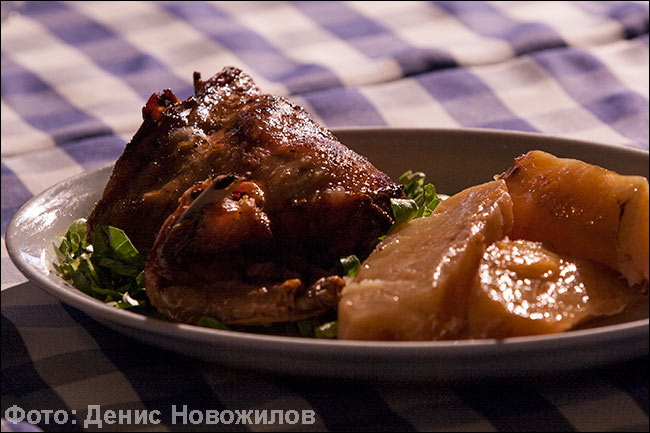 Клефтико, блюда кипрской кухни. Таверна Lysia, Ларнака, Кипр