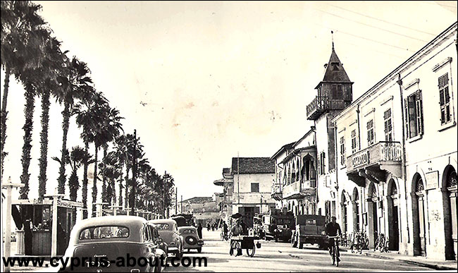 1930-1940 гг. Финикудес (Пальмовая аллея). Ларнака, Кипр