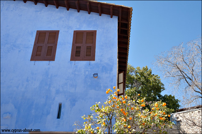 Деревня Лефкара, Кипр. Бывший дом зажиточного купца, превращенный в музей