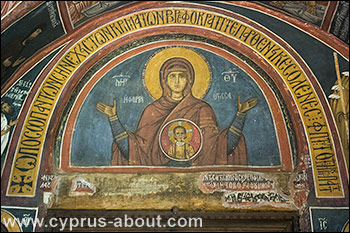 Церкви Кипра. Церковь Богородицы Асину. Никитари, Кипр