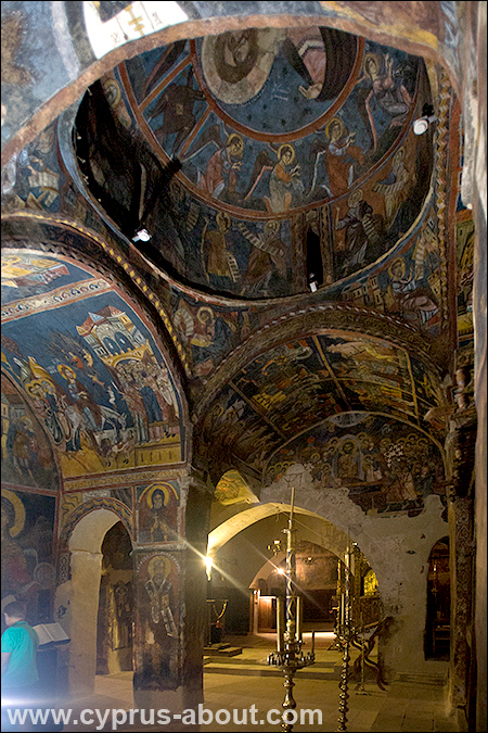 Церковь Ираклидиса в монастыре Иоанна Лампадистиса. Калопанайотис, Кипр