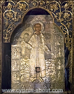 Икона Иоанна Лампадистиса. Монастырь Иоанна Лампадистиса, Калопанайотис, Кипр