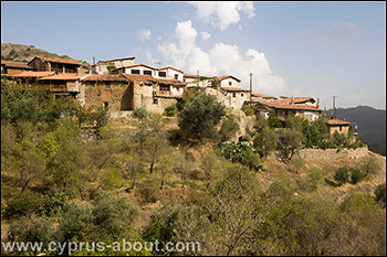 Горные деревни Кипра. Лазанья