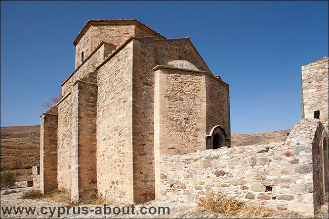 Монастырь Panagia tou Sinti. Район Пафоса, кипр